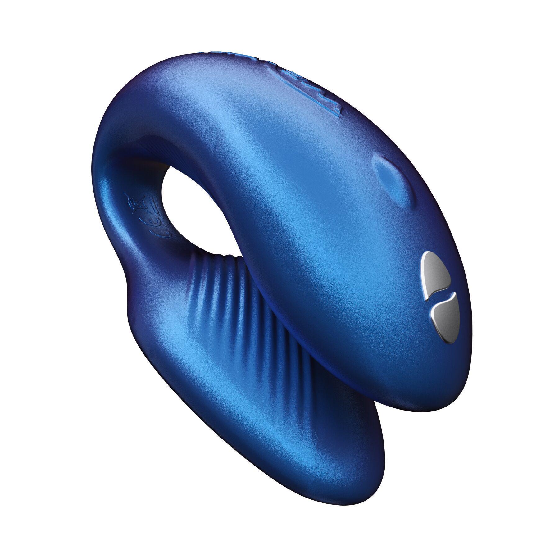 Вибратор для пар We-Vibe Chorus Cosmic сенсорное управление вибрациями сжатием пульта Blue (SO6919)