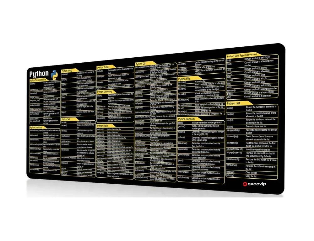 Коврик игровой для мыши Excovip Python 80х30х2 мм Коврик игровой для мыши Excovip Python 80х30х2 мм