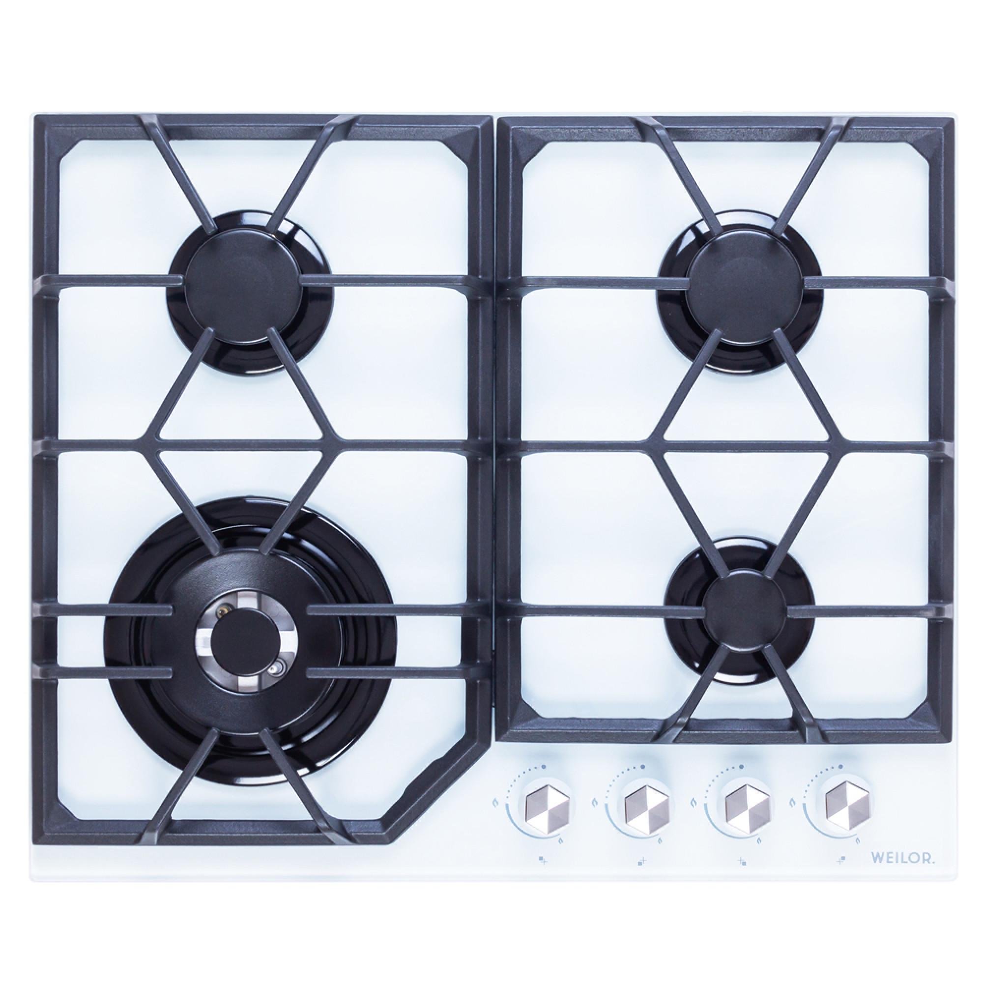 Варочная поверхность газовая WEILOR GG W 604 WH