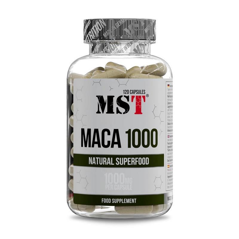 Мака перуанська MST Maca 1000 mg 120 капс.