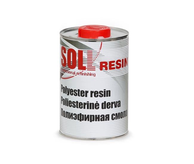 Смола полиэфирная SOLL Resin с отвердителем 1,0 кг (000032523)