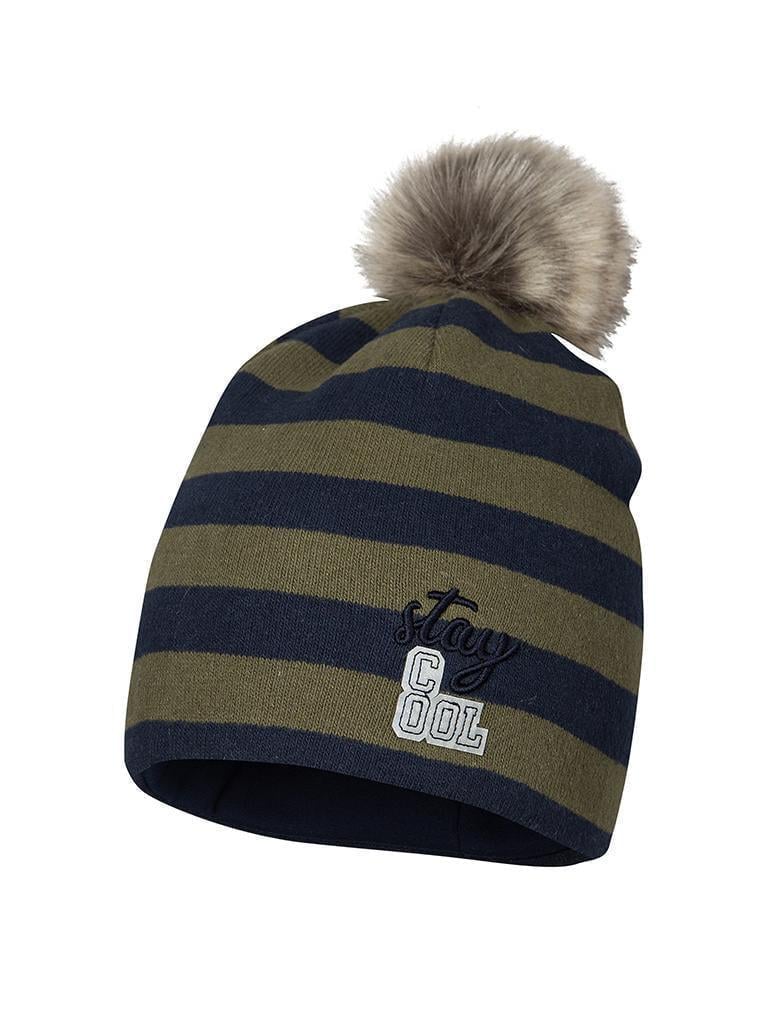 Шапка зимняя Broel р. 53 Хаки/Темно-синий (CASMIRO)