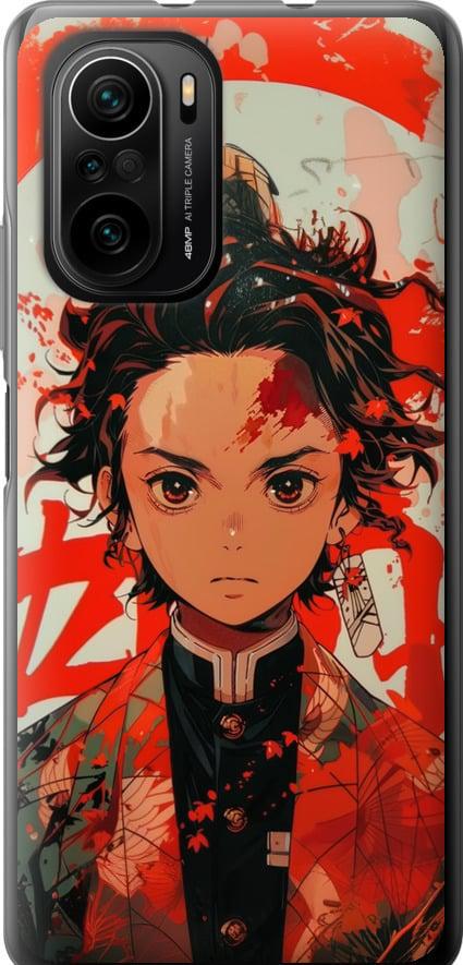 Чохол на Xiaomi Poco F3 Тандзиро Камадо (6131u-2280-42517)