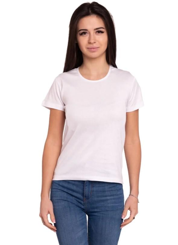 Футболка женская Наталюкс XS Белый (21-2302)