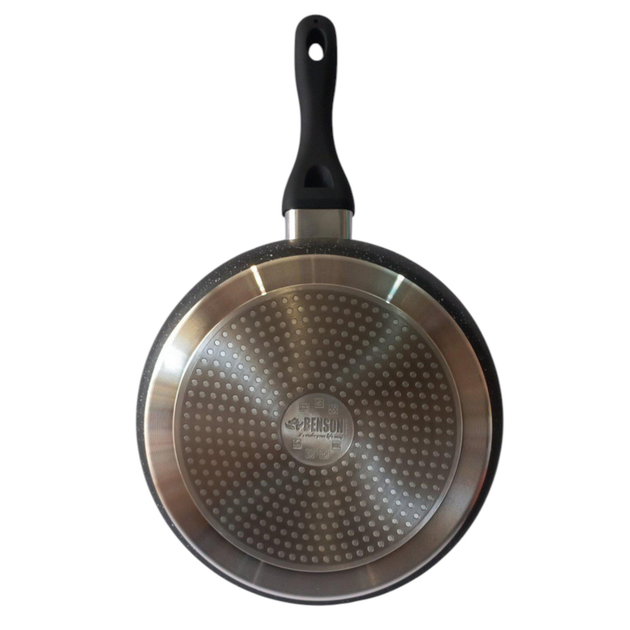 Сковорідка з кришкою Benson BN-483 Чорний (GR-05264) - фото 2 Сковорідка з кришкою Benson BN-483 Чорний (GR-05264) - фото 2