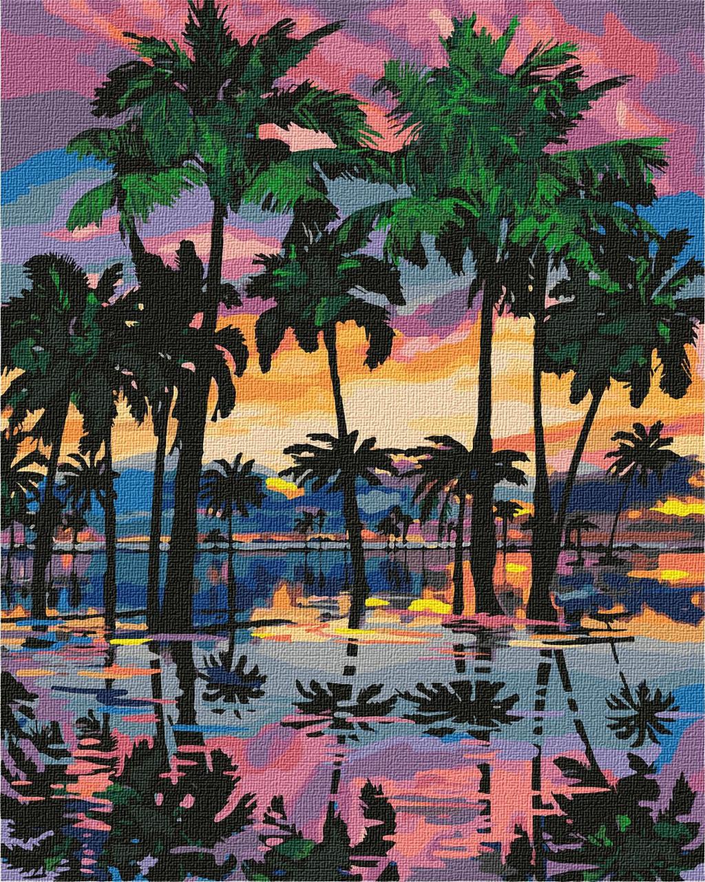 Картина по номерам Идейка Южная романтика KHO2289 полотно на подрамнике 40x50 см (1752755881)