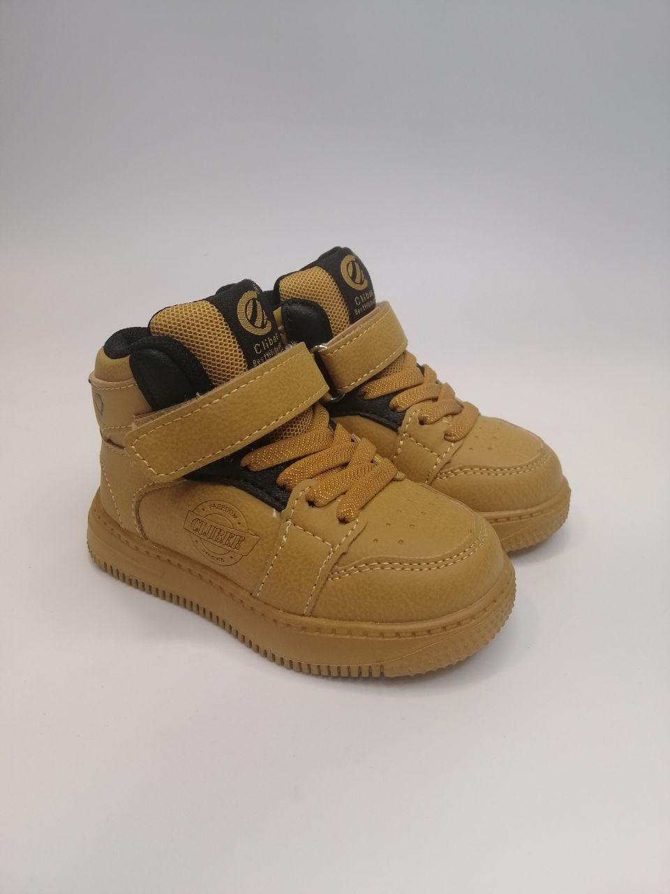 Ботинки для мальчика Clibee р. 23 14,4 Коричневый (331 А camel)