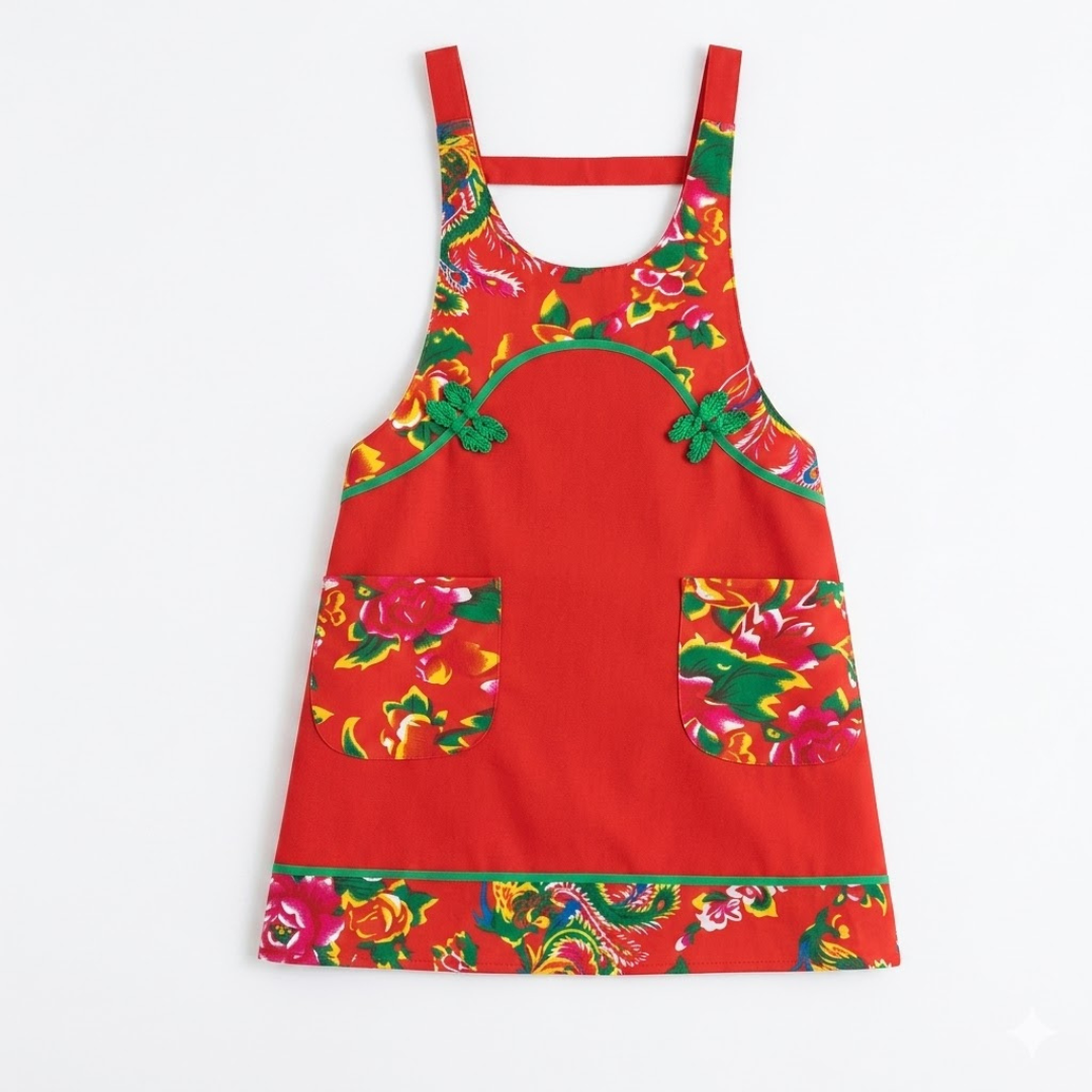 Фартук женский для кухни универсальный Красный (G00535)