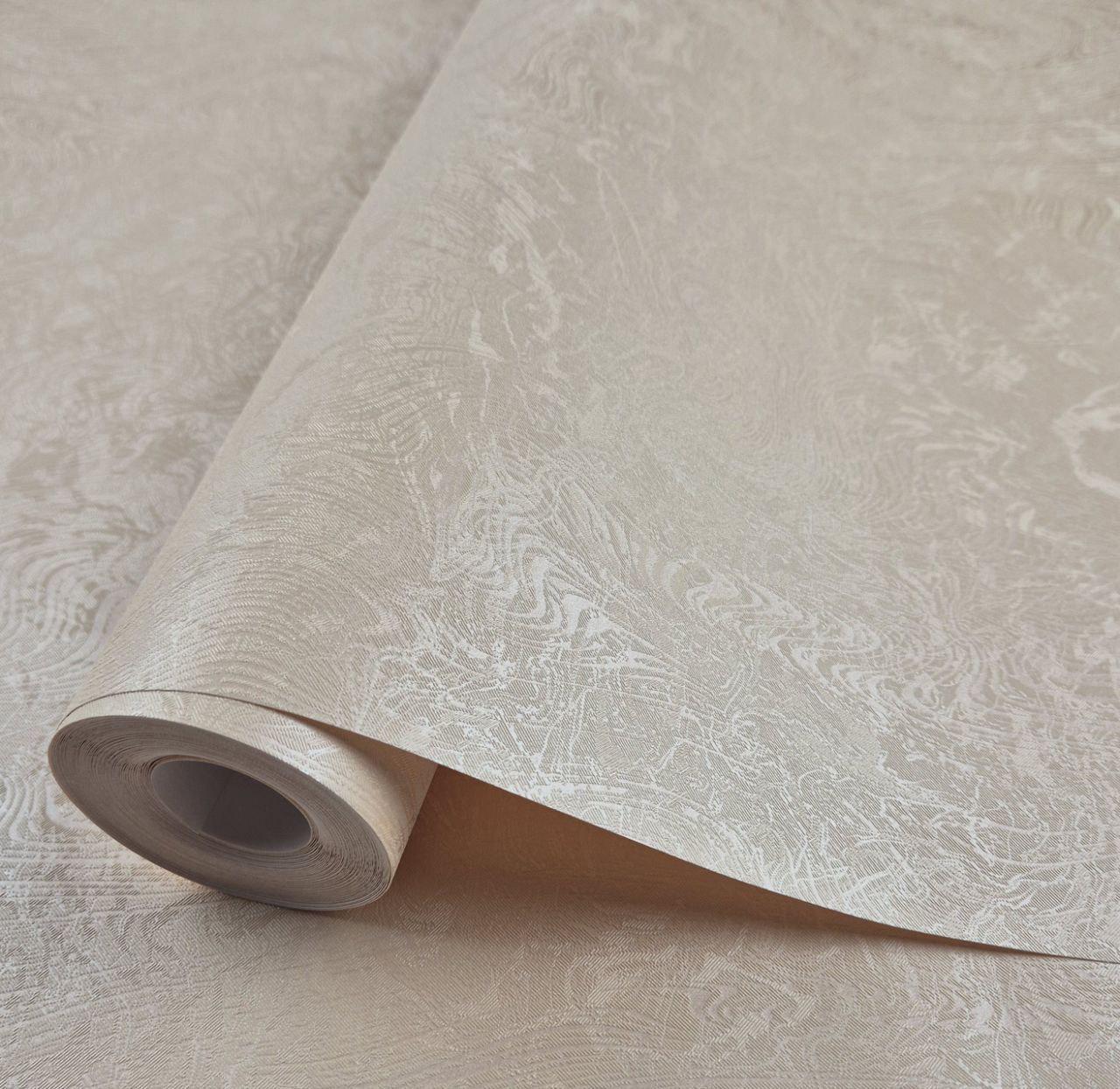 Обои виниловые на флизелине для гостиной/спальни/прихожей Marburg 21840 0,53х10,05 м Бежевый (2896488380)