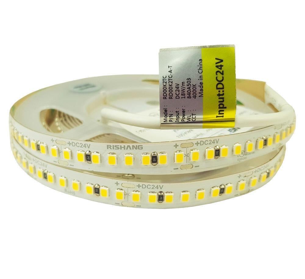 Светодиодная лента 2835-192-IP20-NW-10-24 RD00K2TC-A 4000K CRI80 3 м (16975) Светодиодная лента 2835-192-IP20-NW-10-24 RD00K2TC-A 4000K CRI80 3 м (16975)