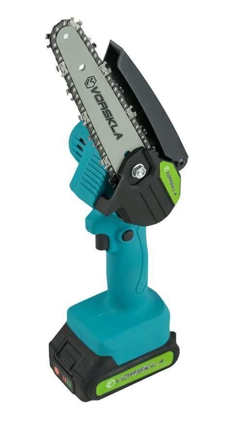 Пила ланцюгова акумуляторна VORSKLA ПМЗ 152/20 з 2 акумуляторами та кейсом (11731519) Пила ланцюгова акумуляторна VORSKLA ПМЗ 152/20 з 2 акумуляторами та кейсом (11731519)