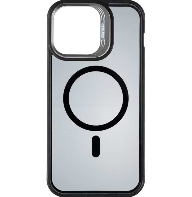 Чехол Elegant Bumper Case Camera stand (MagSafe) для iPhone 13 Pro Black