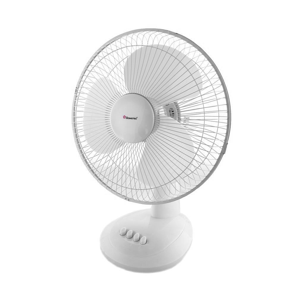 Вентилято настольный Domotec MS 1625 Fan 12" 40W White (11169380)