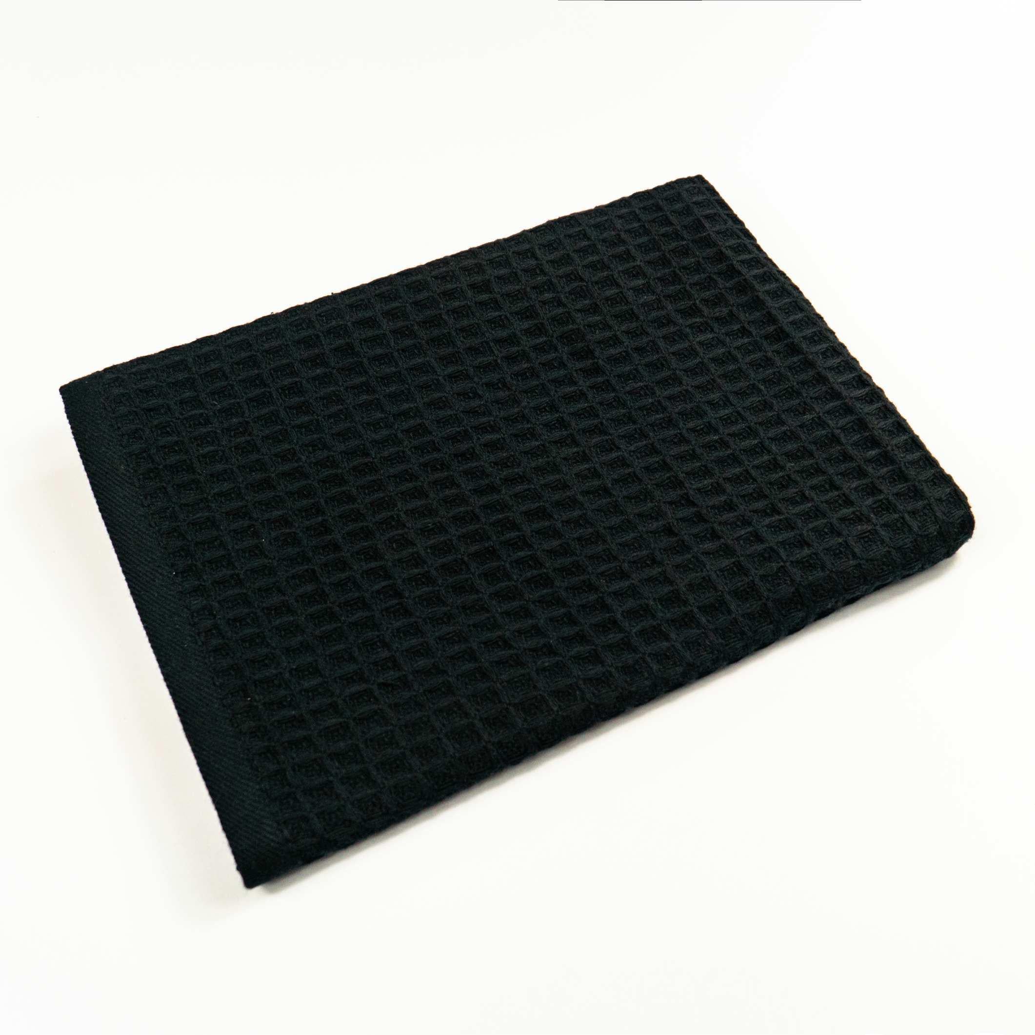 Полотенце для лица и рук YouStar вафельное 50х90 см Черный (320-90-black)