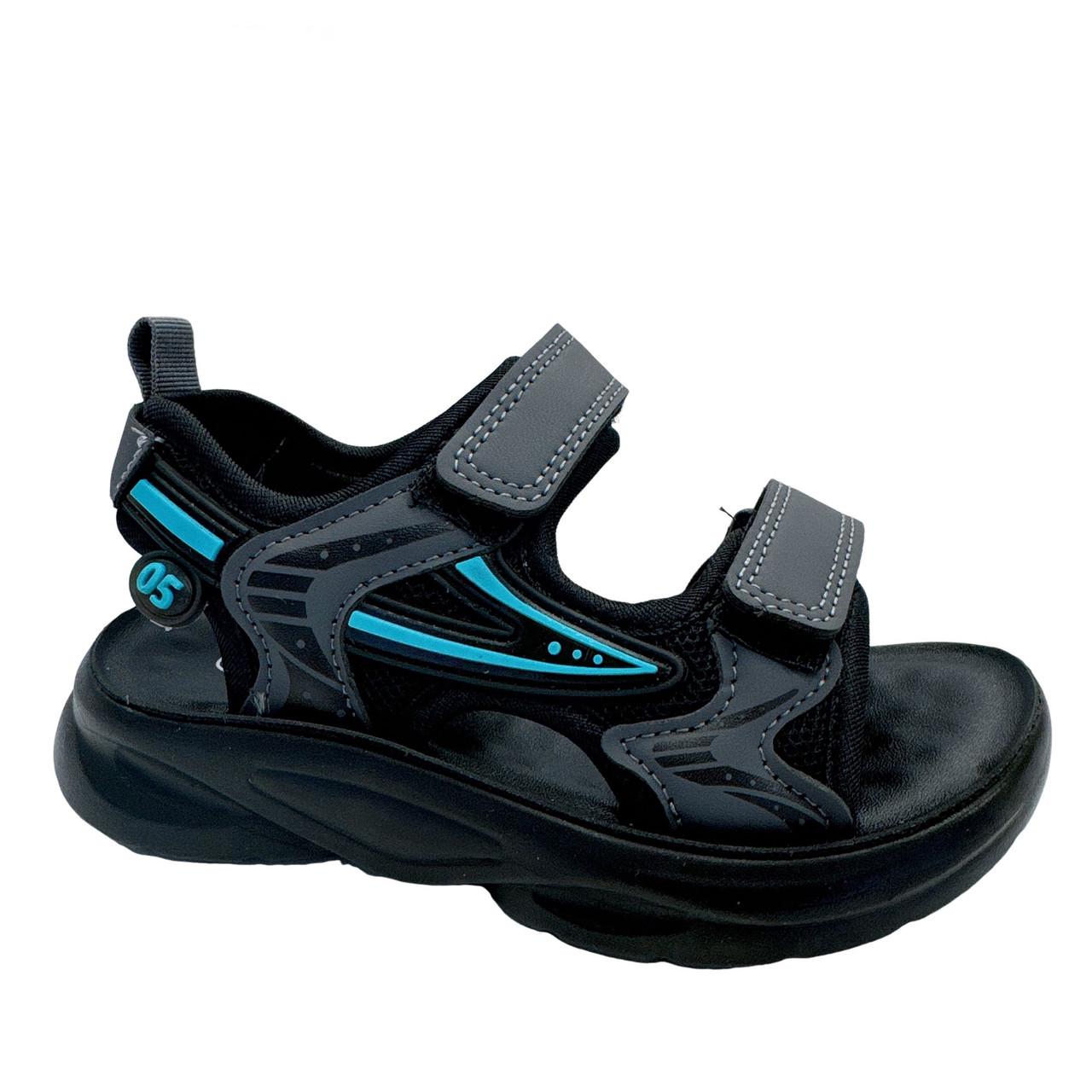 Сандалі для хлопчиків Clibee ZB22093/28 р. 28 Темно-сірий