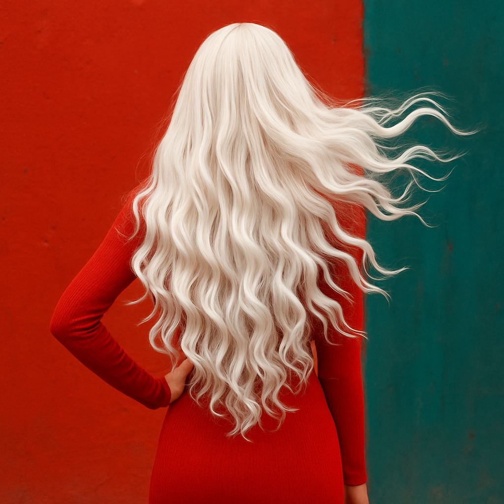 Перука хвиляста фентезі косплей канекалон термостійкий 80 см Світло-попелястий (K0710-6) - фото 2 Перука хвиляста фентезі косплей канекалон термостійкий 80 см Світло-попелястий (K0710-6) - фото 2