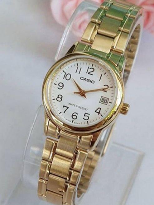 Наручные часы женские Casio LTP-V002G-7B2 Timeless Collection Lady Timeless Collection Белый (2928777793) Наручные часы женские Casio LTP-V002G-7B2 Timeless Collection Lady Timeless Collection Белый (2928777793)