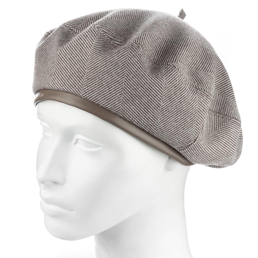 Берет женский утепленный флисом Atrics WH914 One size Пудра (287325)