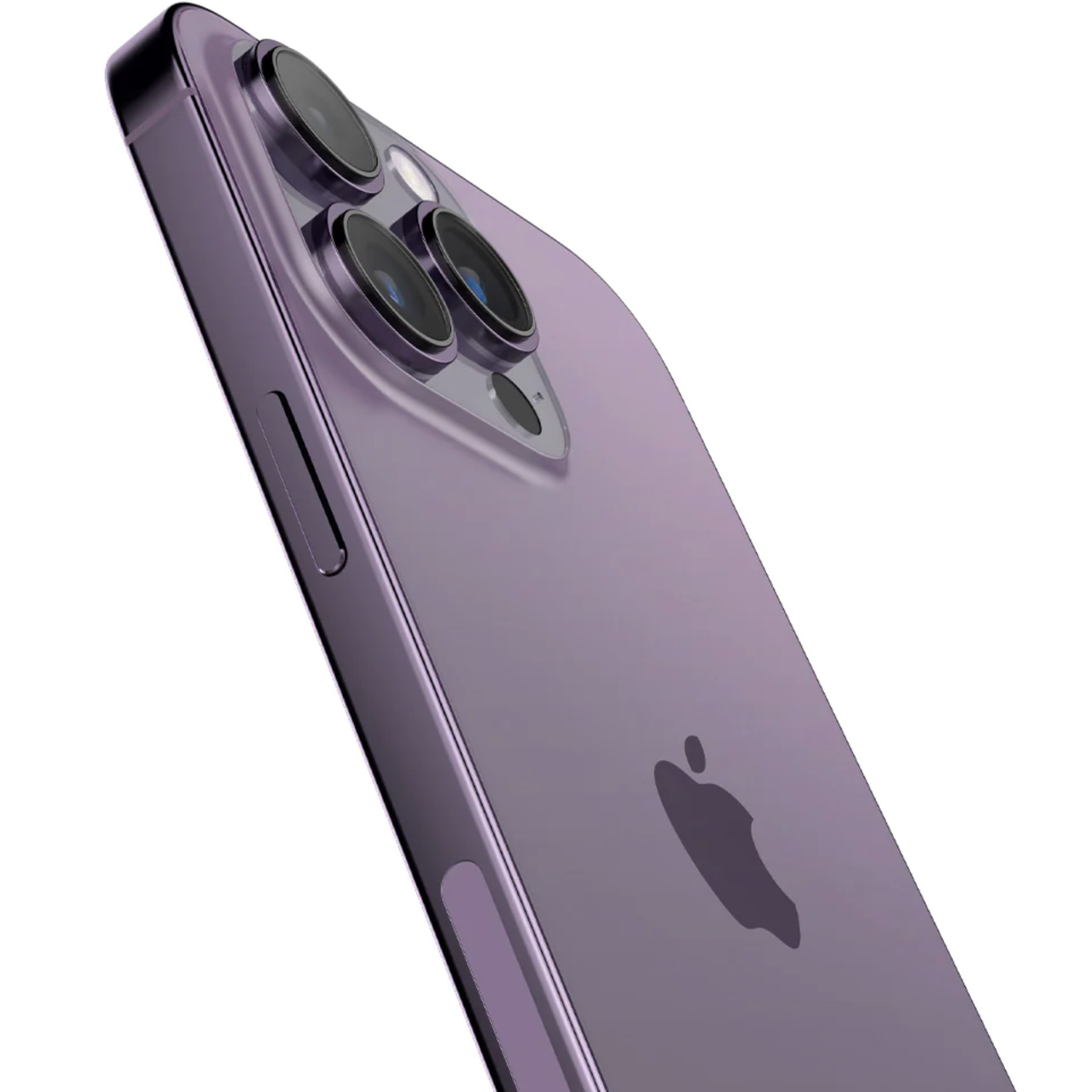 Захисне скло для камери Spigen Optic Pro Glass for Camera iPhone 14 Pro/14 Pro Max Purple (AGL05597) - фото 7