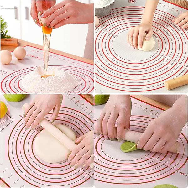 Коврик с разметкой для теста термостойкий 30х40 см (id_4027) - фото 3 Коврик с разметкой для теста термостойкий 30х40 см (id_4027) - фото 3