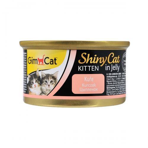 Корм влажный для котят GimCat Shiny Kitten курица 70 г