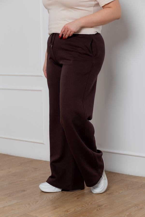 Штаны женские AKSAN L Коричневый (23.2196_brown_46(L)) - фото 2 Штаны женские AKSAN L Коричневый (23.2196_brown_46(L)) - фото 2