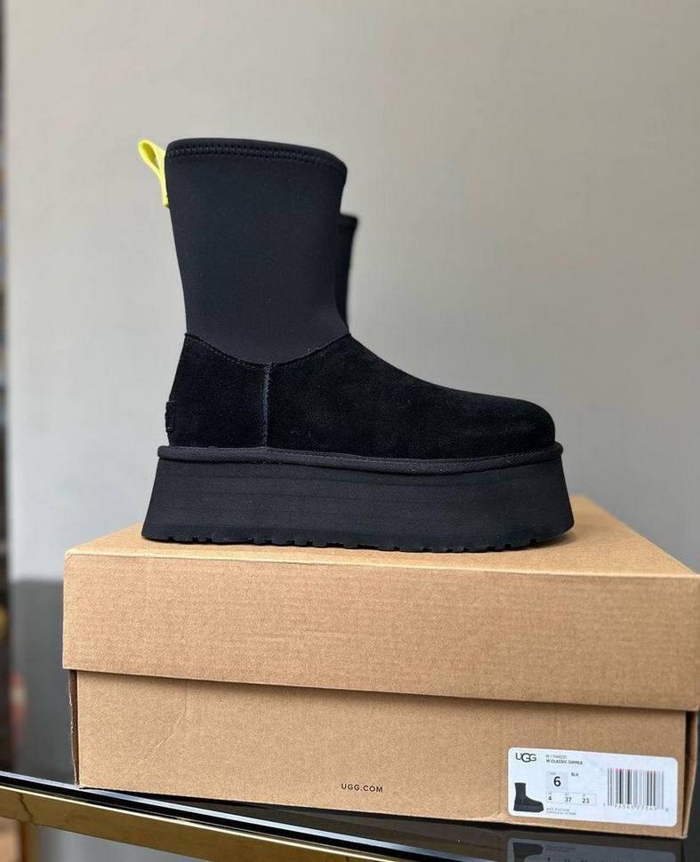 Уги жіночі UGG Classic Dipper Boots р. 39 Чорний (16458) - фото 9 Уги жіночі UGG Classic Dipper Boots р. 39 Чорний (16458) - фото 9