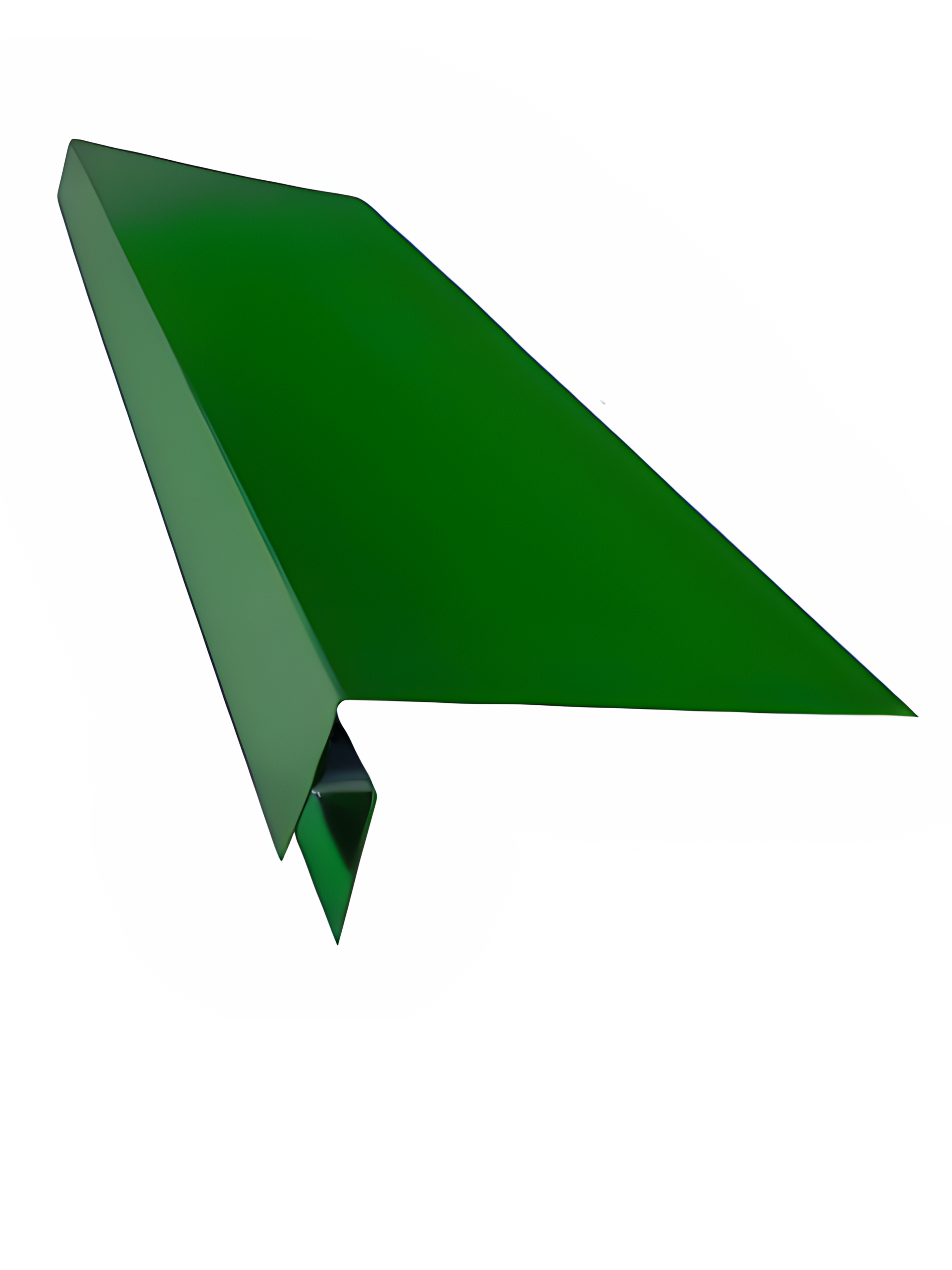 Планка лобовая SIMBUD 120 мм глянцевая с j-профилем 0,46 мм RAL6005 (767546)