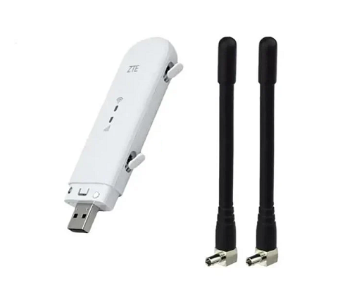 Интернет-комплект с модемом ZTE MF79U Wi-Fi 4G и 2 антенны 4G LTE по 4 db (1776923567)