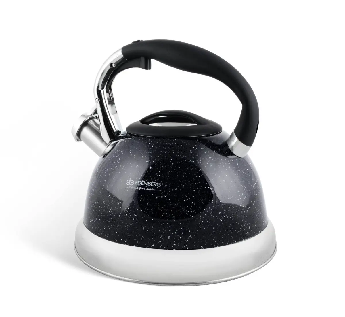 Чайник со свистком Edenberg EB-1955-Black 3,5 л Черный (8-6-4491157)
