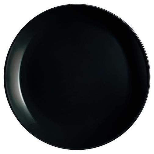 Набор обеденных тарелок Luminarc Diwali Noir Ø 25 см 6 шт. (LUM-P0867)