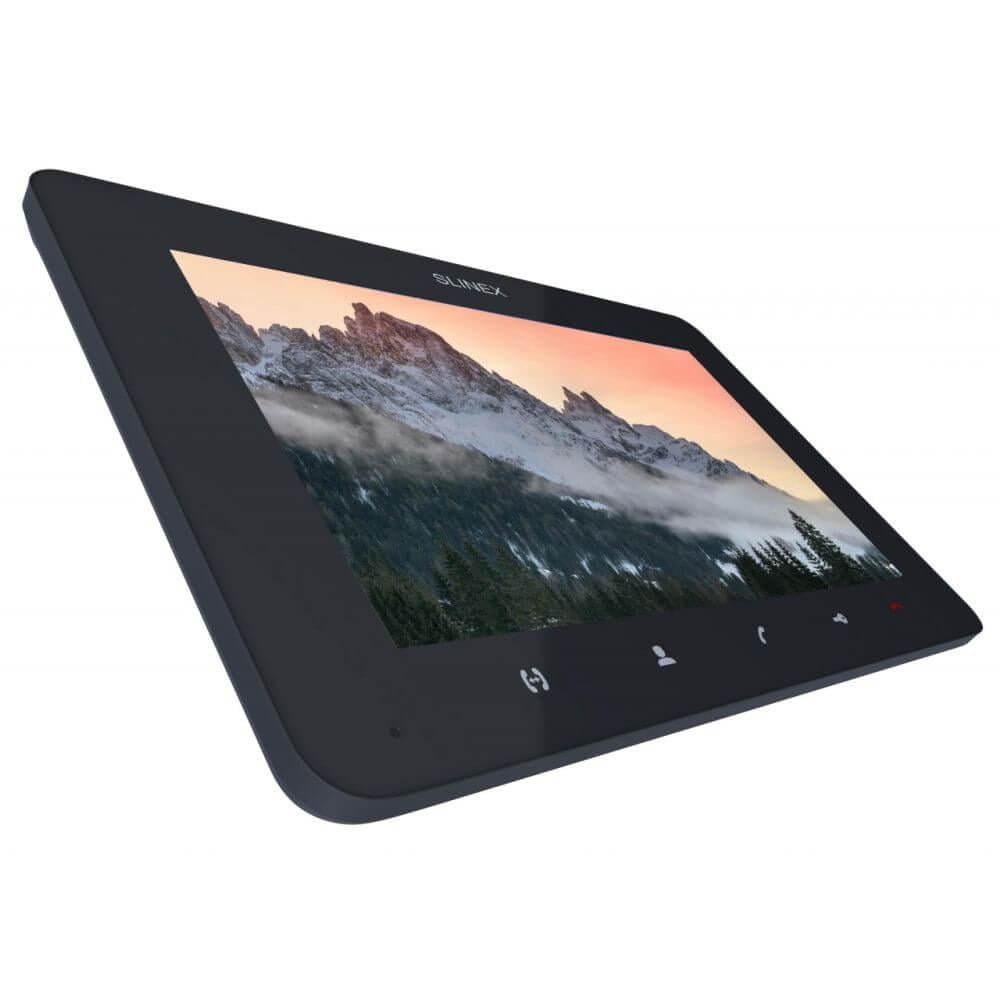 Відеодомофон 7" Slinex SM-07MHD з детектором руху і записом відео Dark grey (175258) - фото 3 Відеодомофон 7" Slinex SM-07MHD з детектором руху і записом відео Dark grey (175258) - фото 3