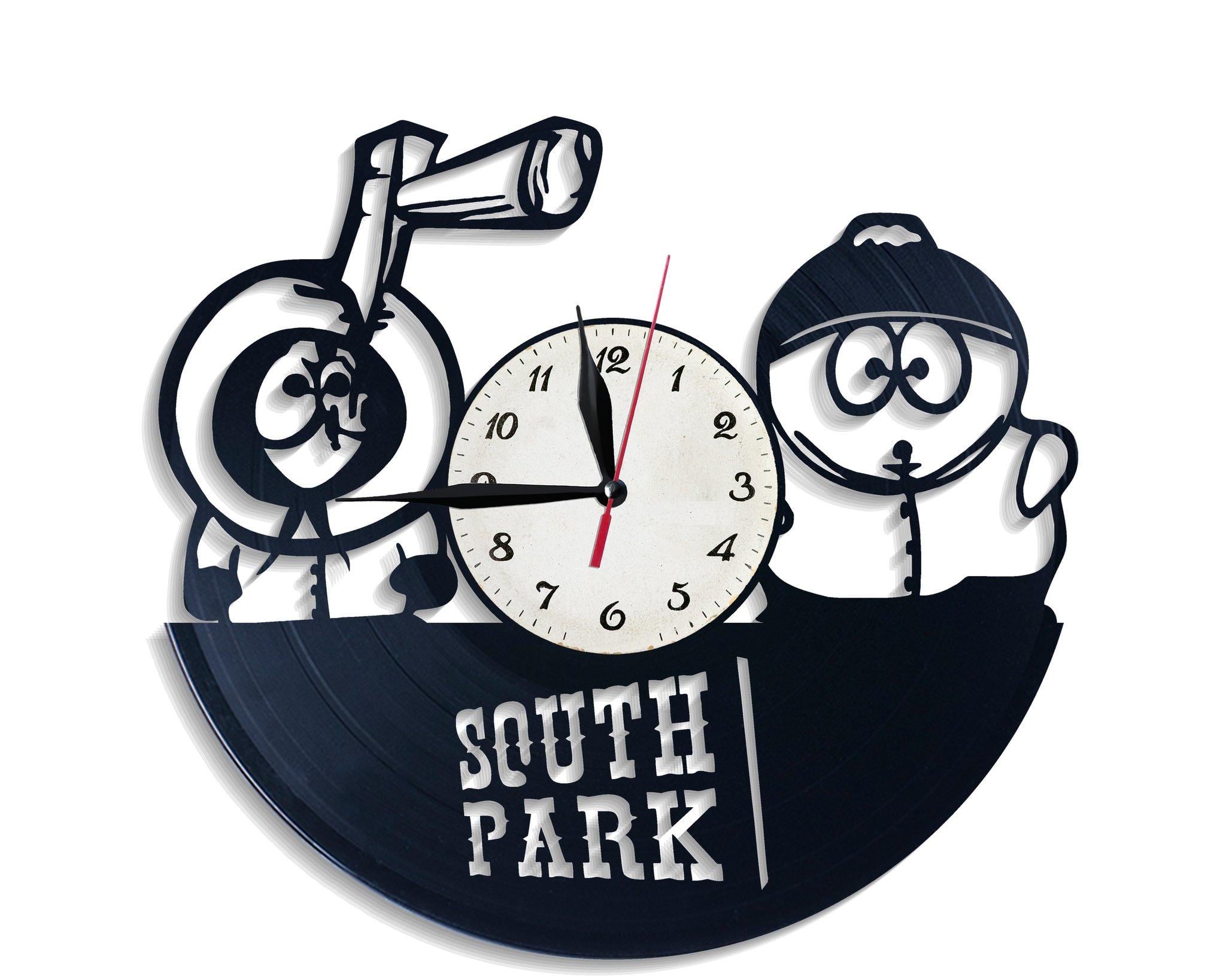 Часы настенные South Park 2836 из виниловой пластинки