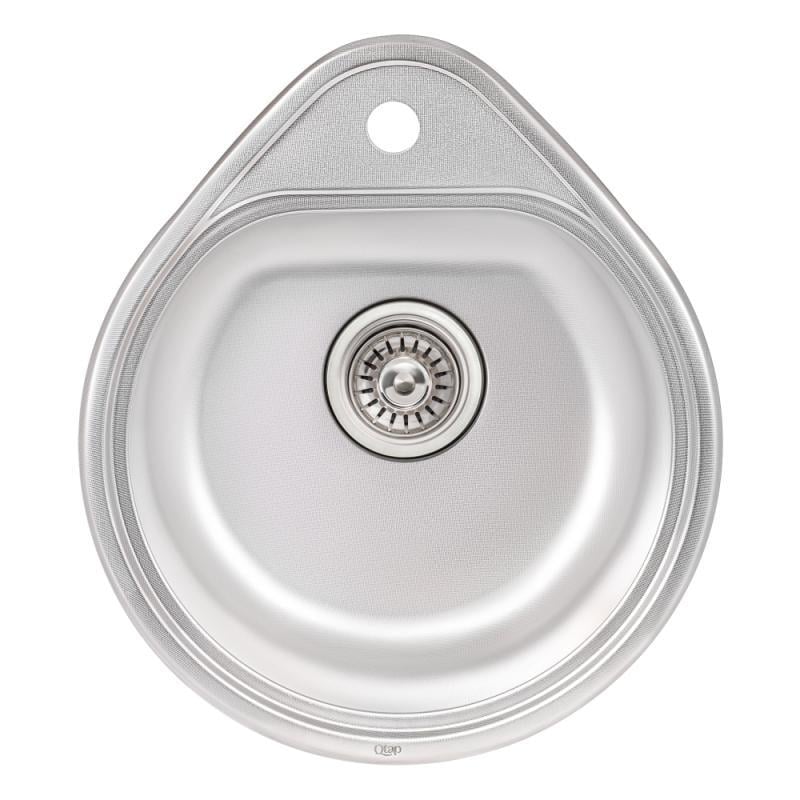 Кухонна мийка Q-tap 4450 Micro Decor 0,8 мм (QT4450MICDEC08)