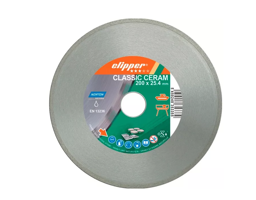 Диск алмазный Norton Clipper Cla Ceram 200x30/25,4 мм (2371525062_euro_2)