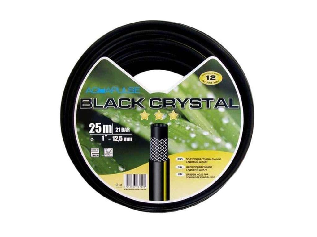 Шланг для полива Aquapulse Black Cristal 1" 25 м (61055)