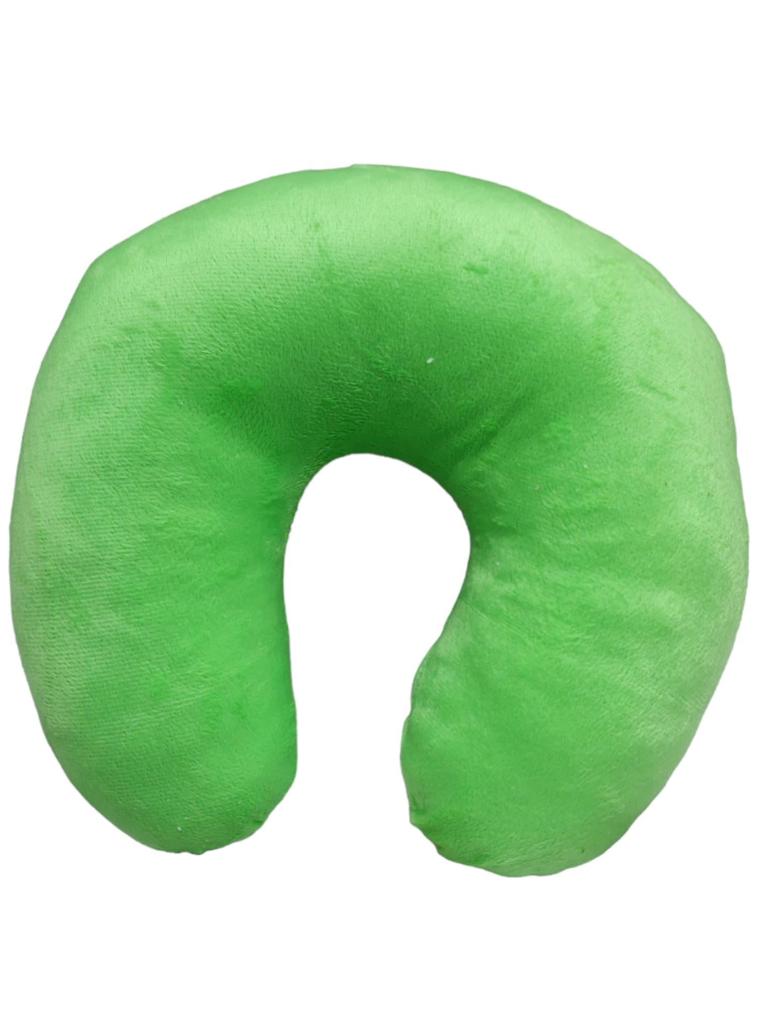 Подушка дорожная 31x31x10 см Зеленый (1552)