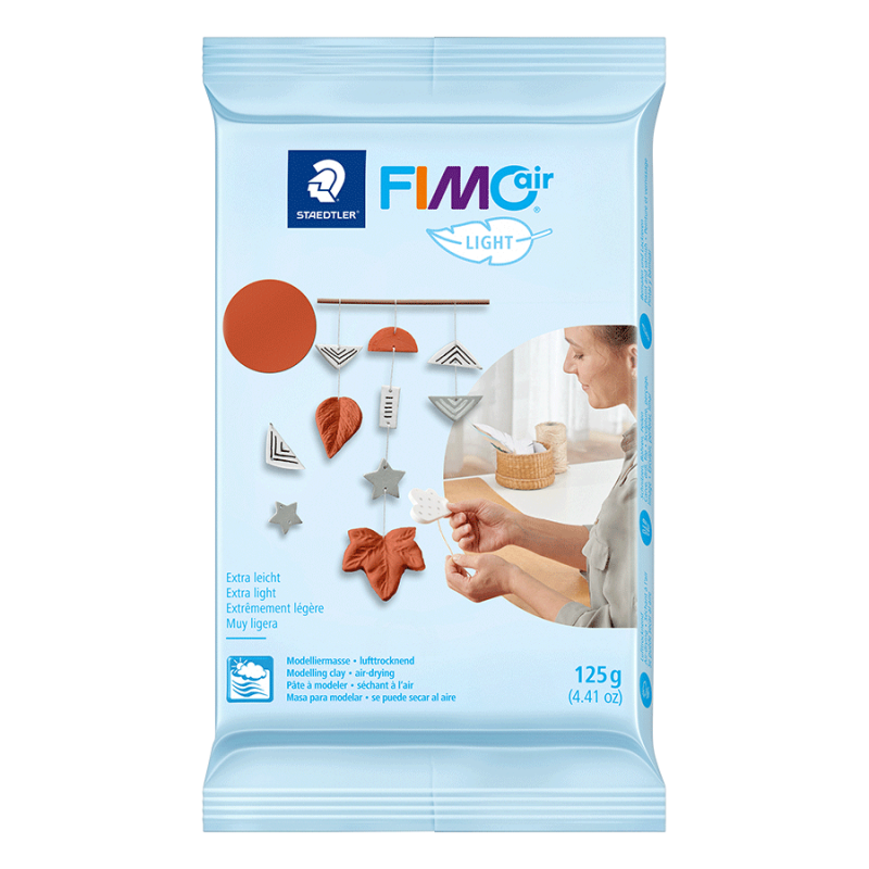 Глина полимерная самозастывающая FIMO Air Light 125 г Терракотовый (8133-76 04)