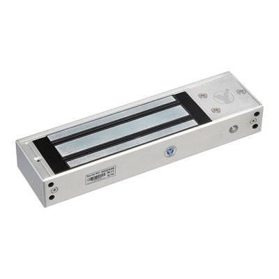 Замок електромагнітний Yli Electronic YM-500N LED-DS зі світловою індикацією датчиком стану замка та дверей до 500 кг на розрив