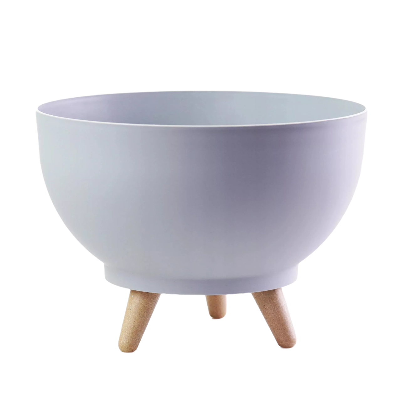 Горшок на ножках SATINA 30 см Платиновый (46736) - фото 1 Горшок на ножках SATINA 30 см Платиновый (46736) - фото 1