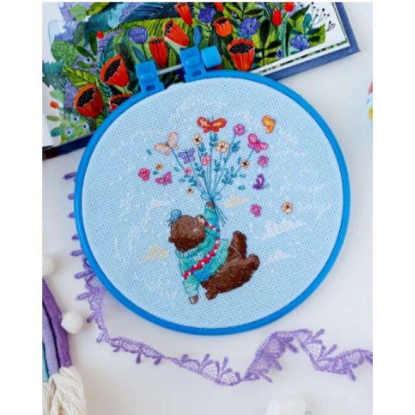 Набор для вышивания крестиком Абрис Арт Улетели? (AHM-047)