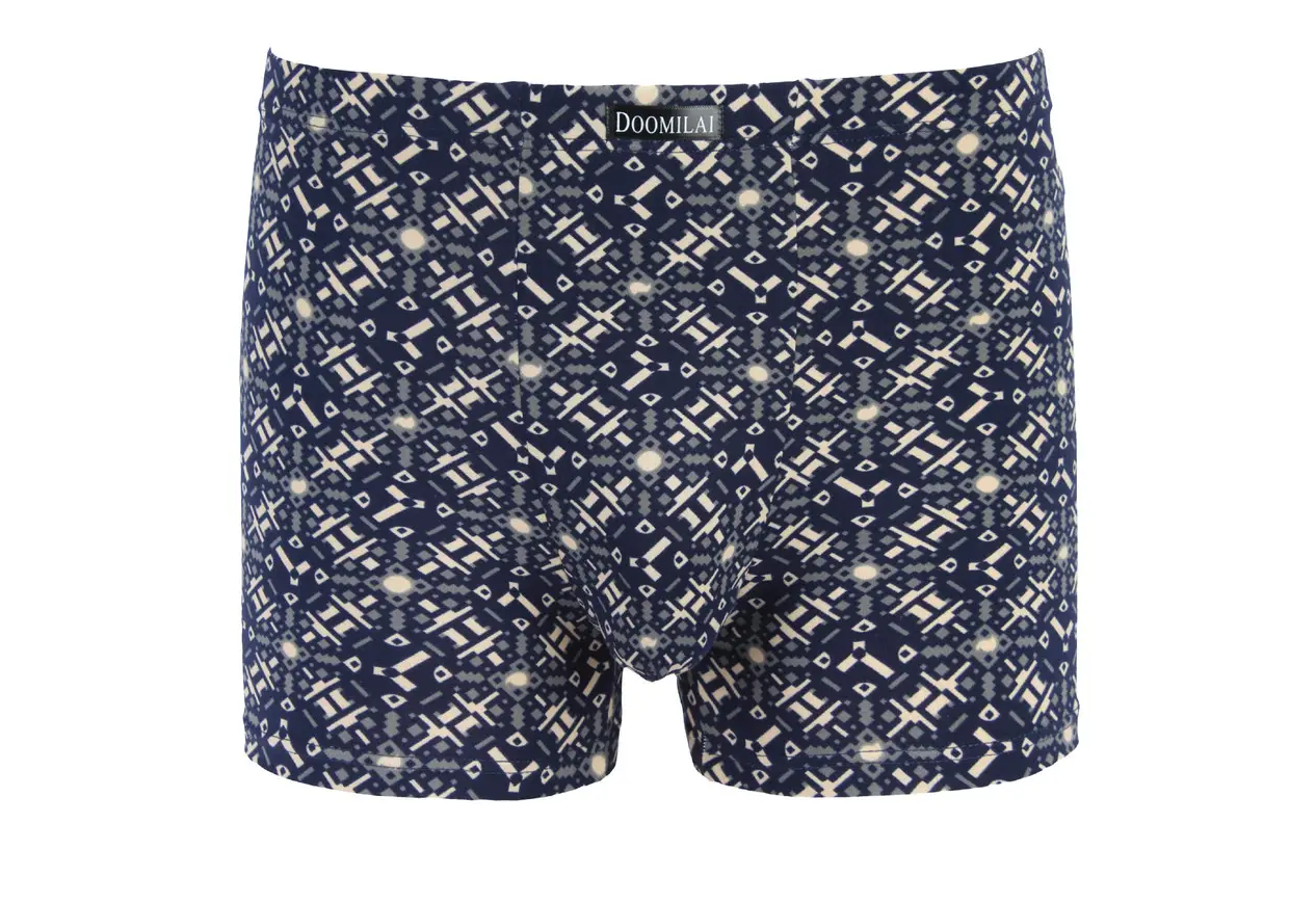 Мужские боксеры Батал стрейчевые Indena doomilai 6XL 2 шт. Темно-Синий (01487)