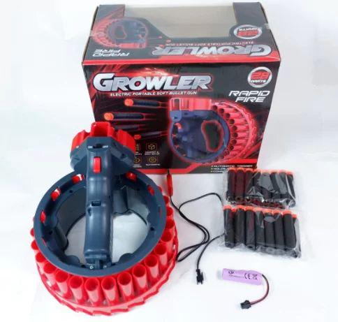 Оружие игрушечное NJ-0058 Growler автоматический на 28 зарядов работает от аккумулятора (NJ-0058) Оружие игрушечное NJ-0058 Growler автоматический на 28 зарядов работает от аккумулятора (NJ-0058)