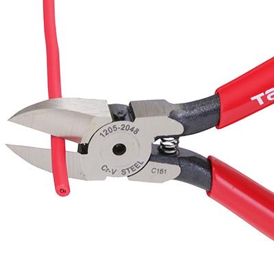 Кусачки-бокорезы мини TAJIMA Premium CrV изогнутые губки зеркальная полировка 110 мм (1205-2048) - фото 2 Кусачки-бокорезы мини TAJIMA Premium CrV изогнутые губки зеркальная полировка 110 мм (1205-2048) - фото 2