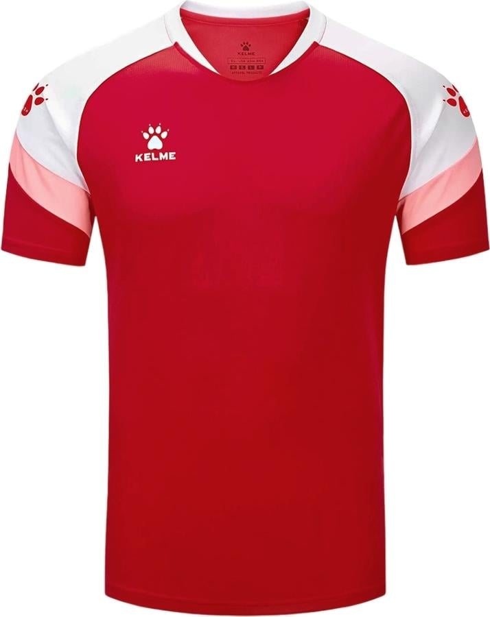 Футболка детская KELME BRAVO 7351TX3093.9610 160 см Красно-белый (44476-39)