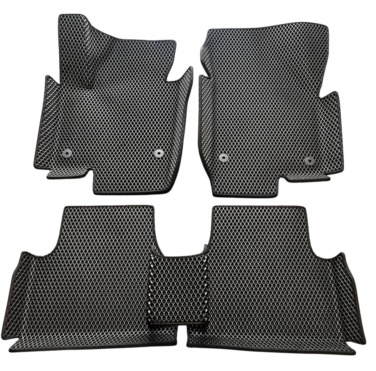 Коврики с бортиками EVA в салон с 3Д лапой для Volkswagen Tiguan 2006-2016 гг. (2493975373)