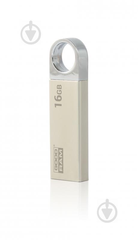 Флеш-накопичувач USB 16GB GOODRAM UUN2 (Unity) Silver (UUN2-0160S0R11) - фото 3