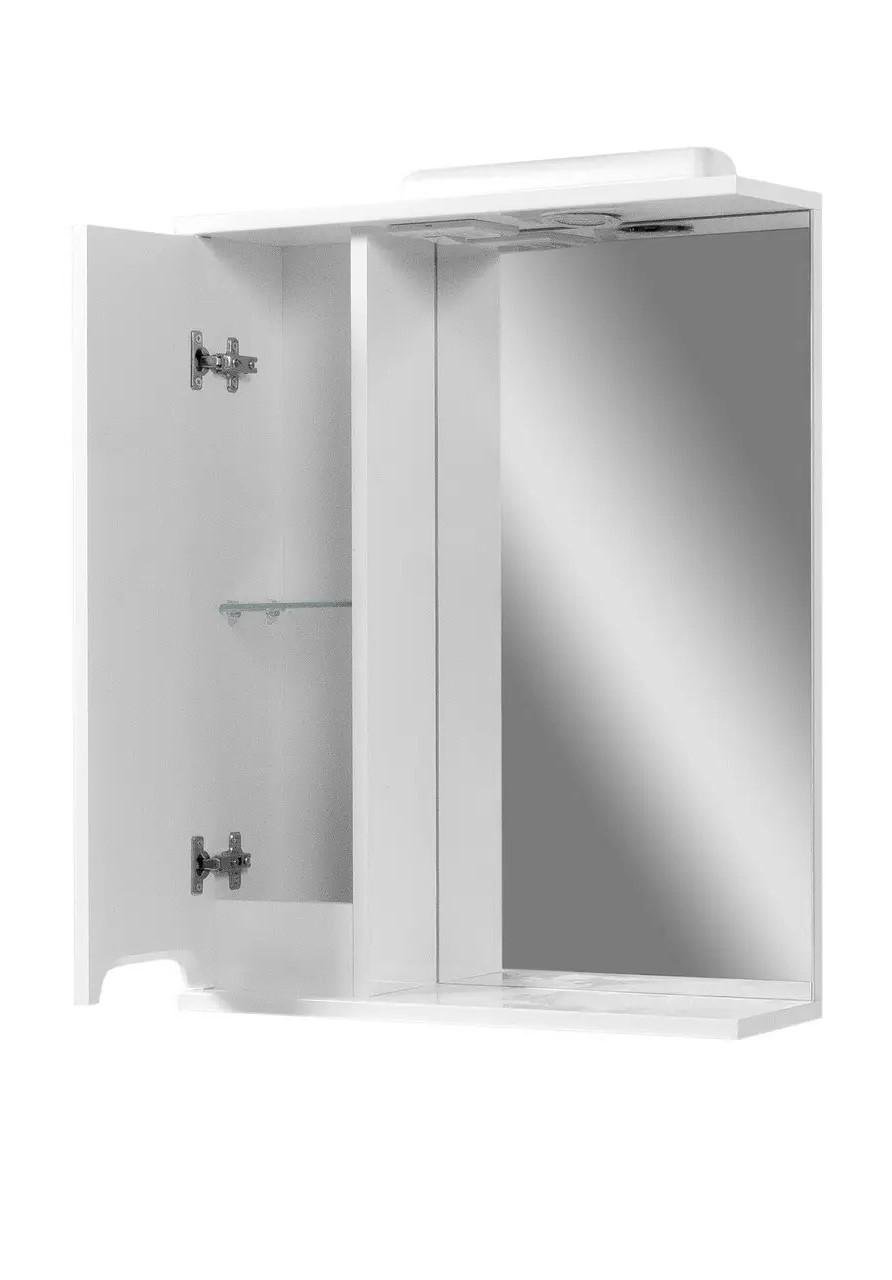 Зеркало для ванной комнаты Висла 65 с подсветкой левое (26350750) - фото 2