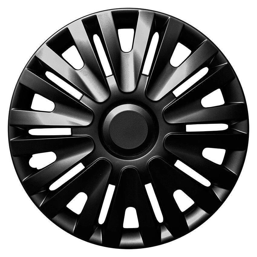 Комплект колпаков универсальных JAWOPLAST Alpha R14 4 шт. Black (28434801)