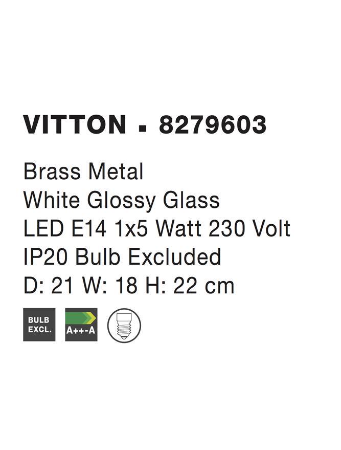 Светильник Nova Luce Vitton (8279603) - фото 3 Светильник Nova Luce Vitton (8279603) - фото 3